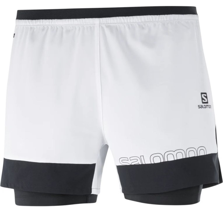 Bermudas Salomon Cross 2in1 Hombre Blancos | MX LPYO716